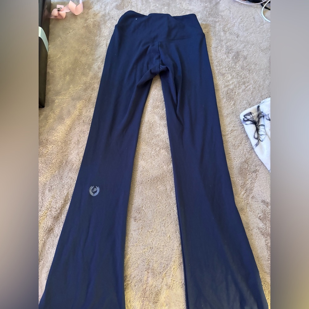 Blue Leggings with Logo